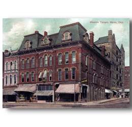 He was identified with the Republican party and with the Masonic fraternity.